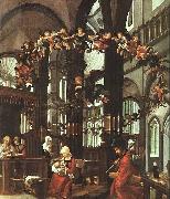 The Birth of the Virgin, Albrecht Altdorfer